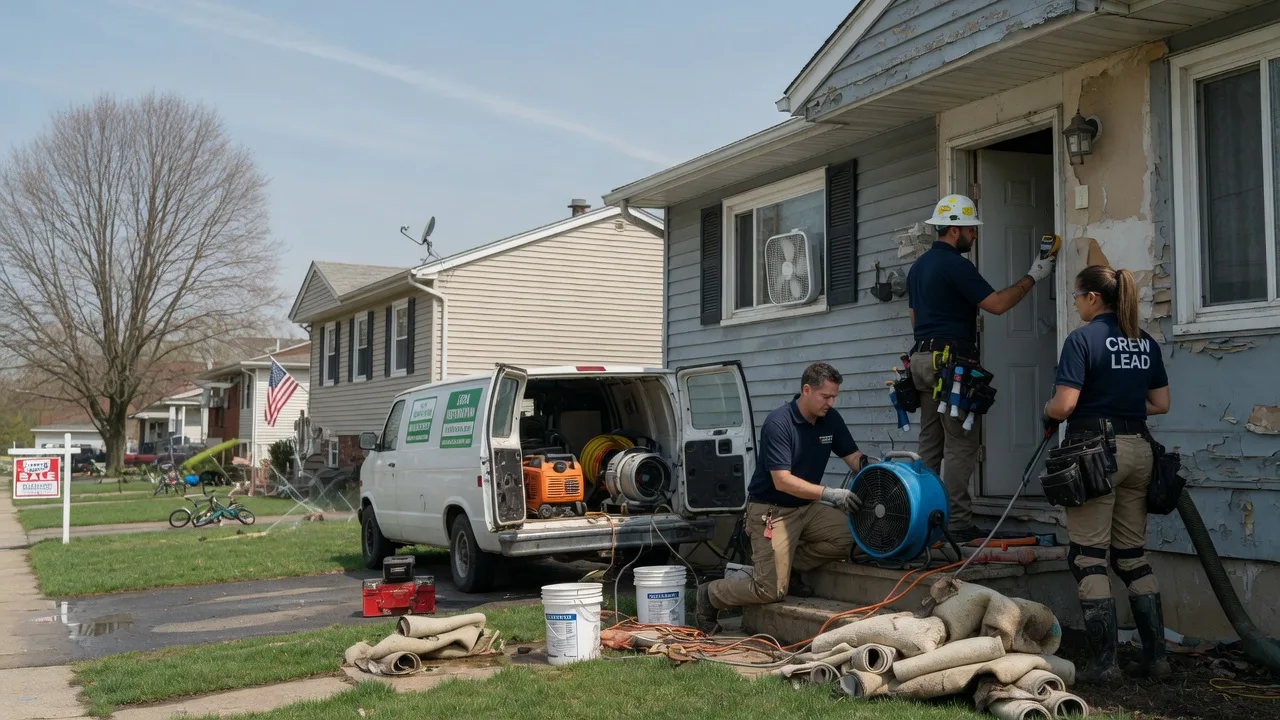 Flood Cleanup in Beallsville, MD near me