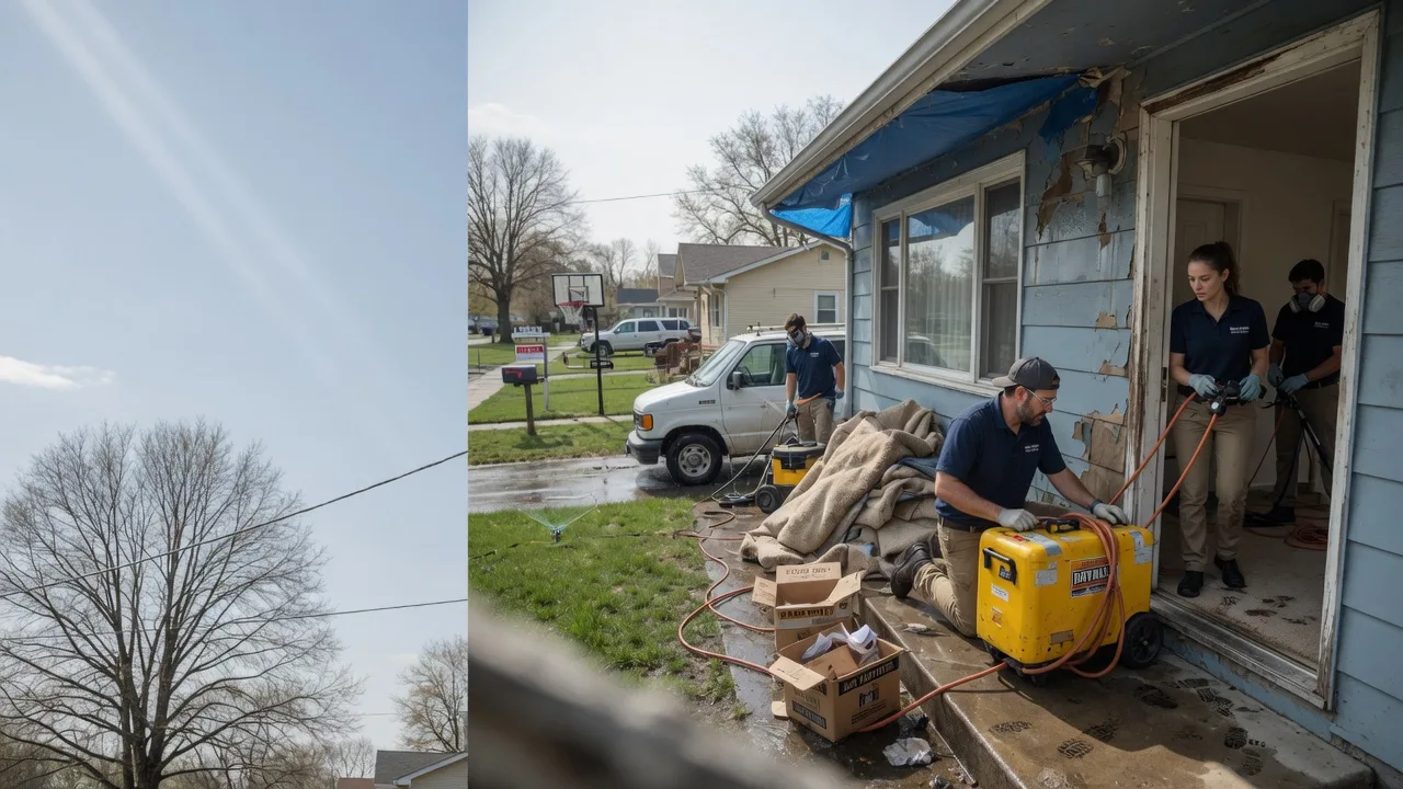 Basement Flood Cleanup in Beallsville, MD near me
